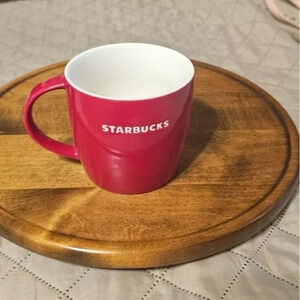 2011 Starbucks Partridge Christmas Mug Red White Coffee Hot Cocoa New Bone China